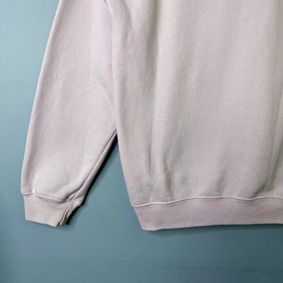 Journey Pale Pink Scarab Logo Hoodie Sweatshirt Women's Size L Stadium Rock Band - Picture 11 of 11